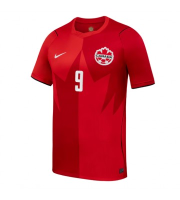 Canada Cyle Larin #9 Hjemmebanetrøje VM 2026 Kortærmet